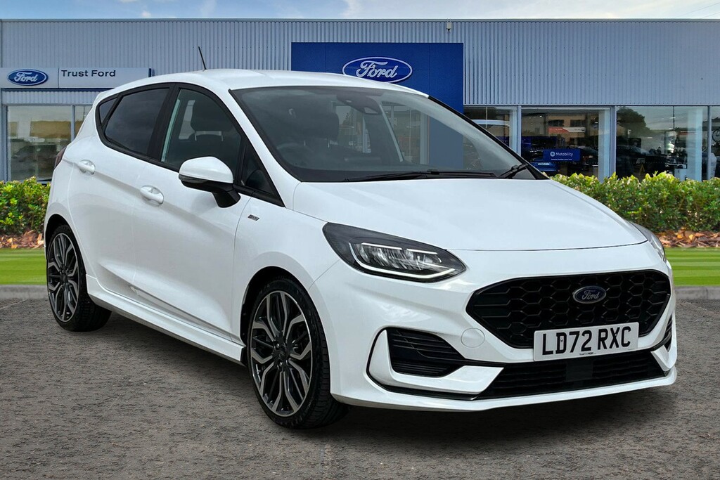 Ford Fiesta 1.0T Ecoboost Mhev St-line X Edition Hatchback White