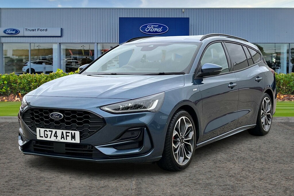 Ford Focus 1.0T Ecoboost Mhev St-line X Estate Hyb LG74AFM Blue #5