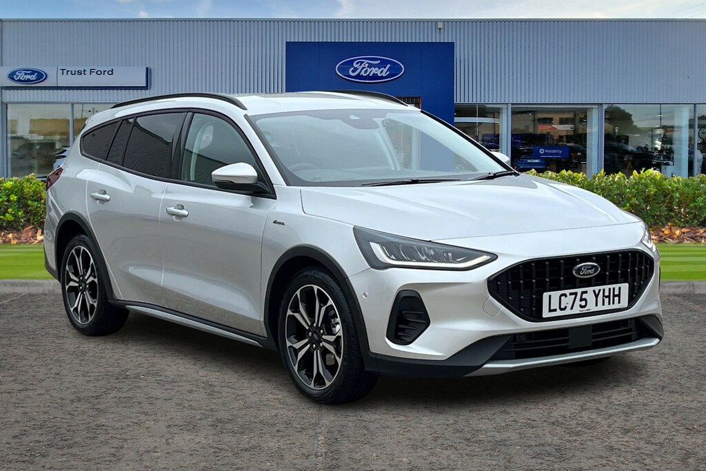 Ford Focus 1.0T Ecoboost Mhev Active X Estate Hybr Silver