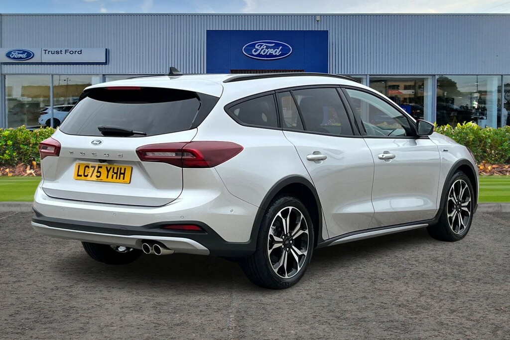 Ford Focus 1.0T Ecoboost Mhev Active X Estate Hybr LC75YHH Silver #4