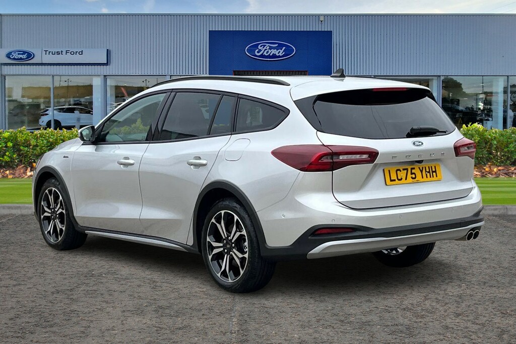 Ford Focus 1.0T Ecoboost Mhev Active X Estate Hybr LC75YHH Silver #2