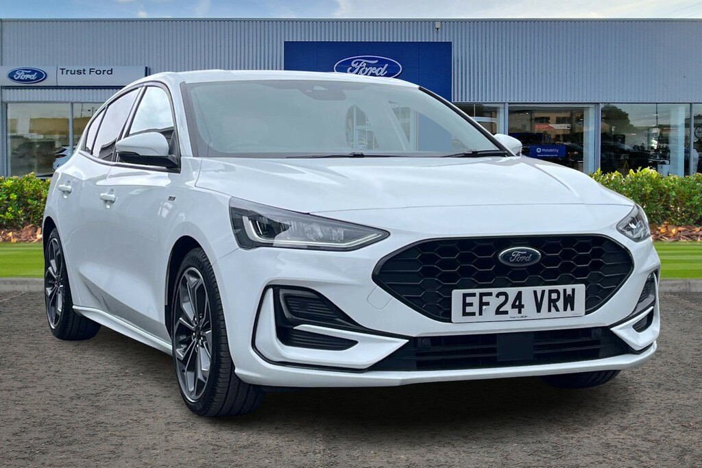 Ford Focus 1.0T Ecoboost Mhev St-line X Hatchback White