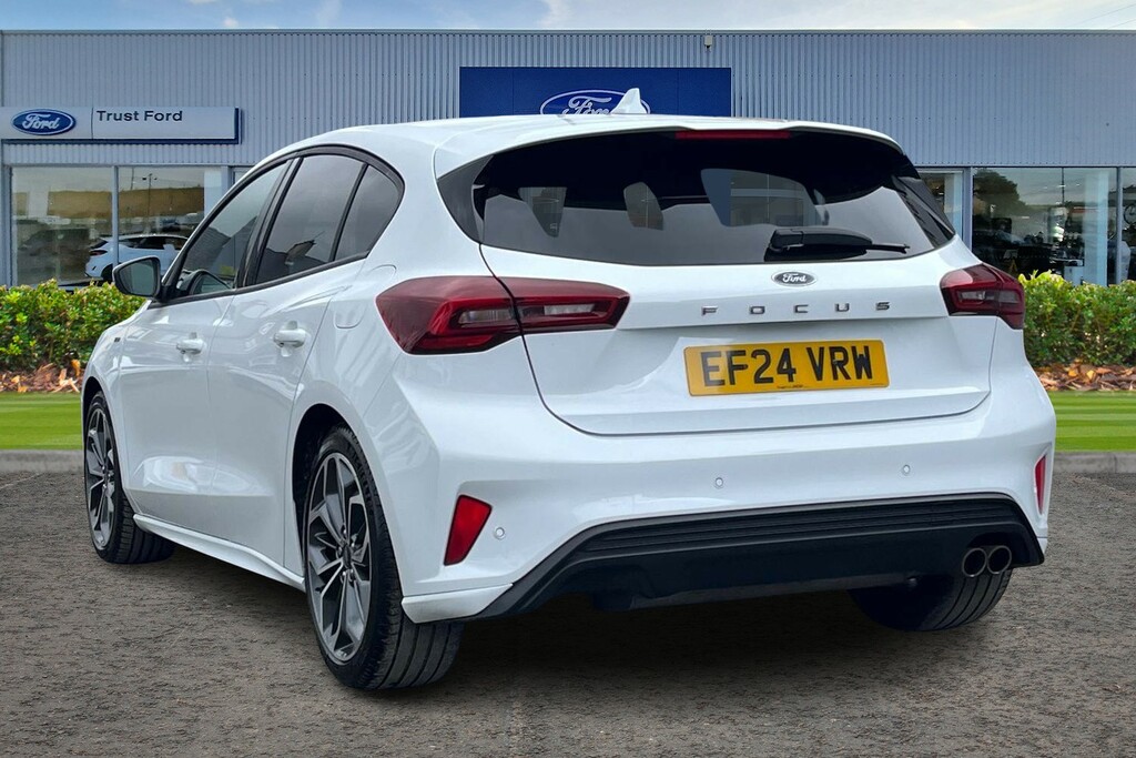 Ford Focus 1.0T Ecoboost Mhev St-line X Hatchback EF24VRW White #2
