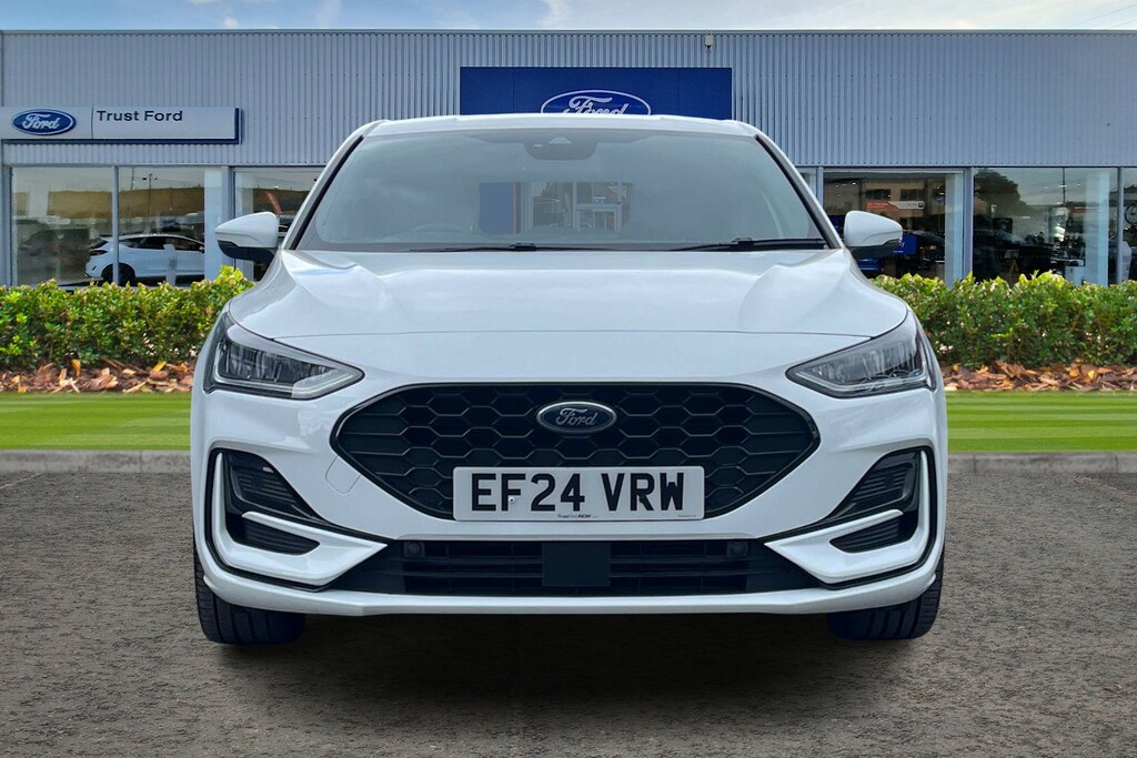 Ford Focus 1.0T Ecoboost Mhev St-line X Hatchback EF24VRW White #6
