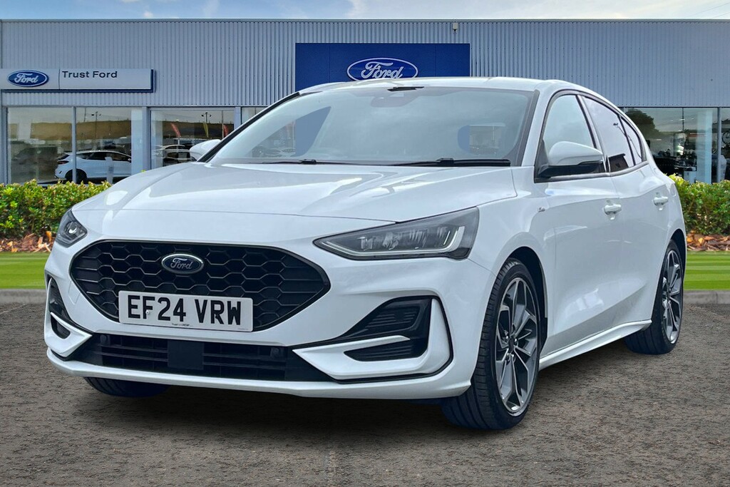 Ford Focus 1.0T Ecoboost Mhev St-line X Hatchback EF24VRW White #5