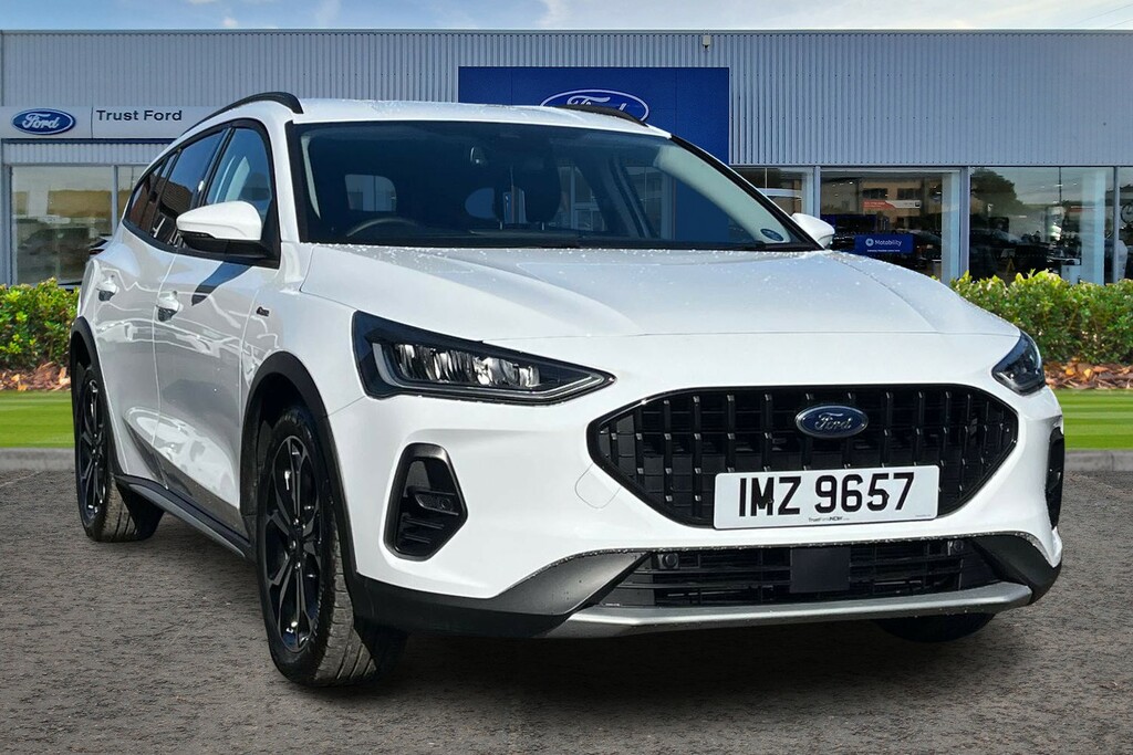 Ford Focus 1.0T Ecoboost Mhev Active X Estate Hybr White