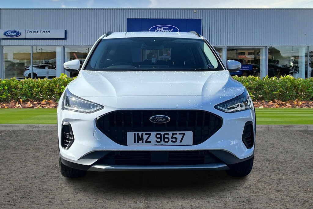 Ford Focus 1.0T Ecoboost Mhev Active X Estate Hybr IMZ9657 White #6