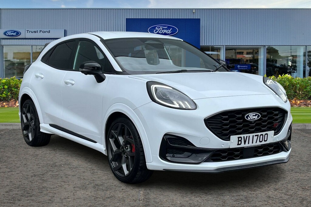 Ford Puma 1.0 Ecoboost Hybrid Mhev St Dct White