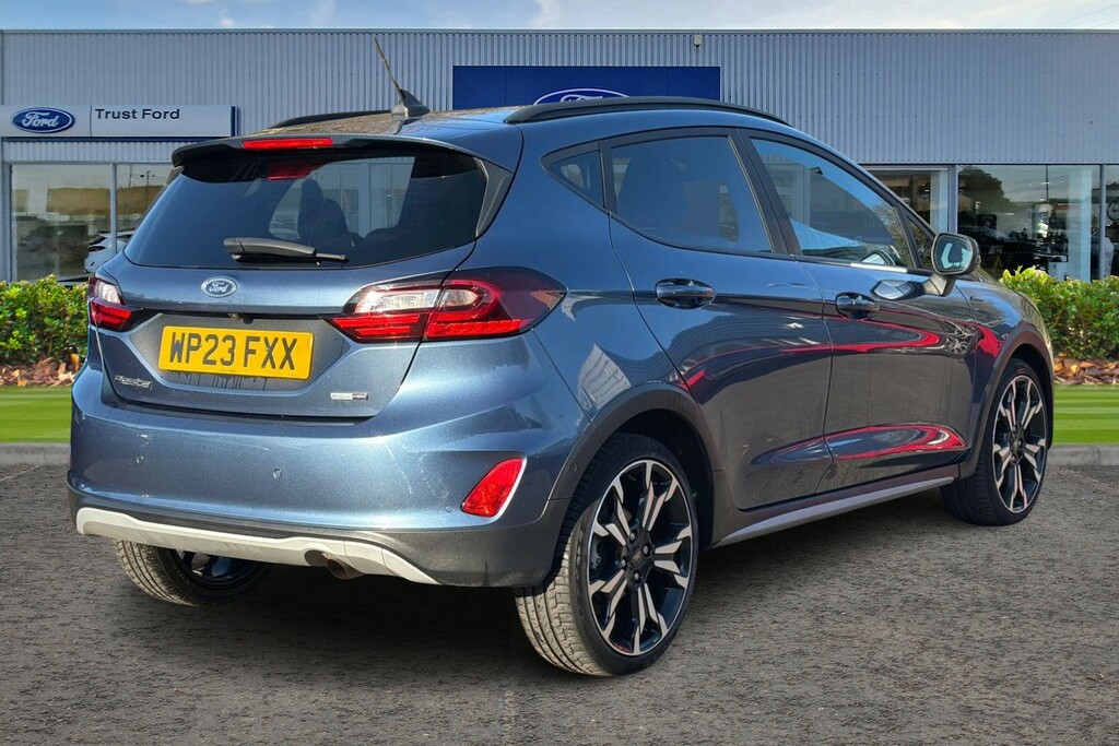 Ford Fiesta 1.0 Ecoboost Active X With Front Rear Sensor WP23FXX Blue #4