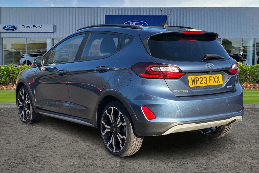 Ford Fiesta 1.0 Ecoboost Active X With Front Rear Sensor WP23FXX Blue #2