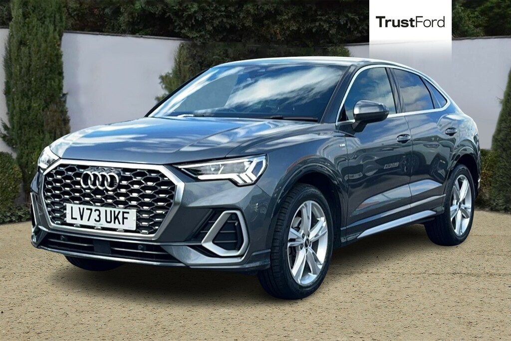 Audi Q3 1.5 Tfsi Cod 35 S Line Sportback S Tron LV73UKF Grey #5