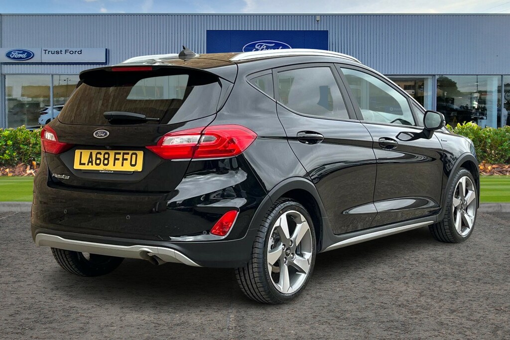 Ford Fiesta 1.0 Ecoboost 125 Active X LA68FFO Black #4