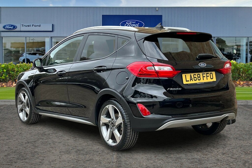 Ford Fiesta 1.0 Ecoboost 125 Active X LA68FFO Black #2