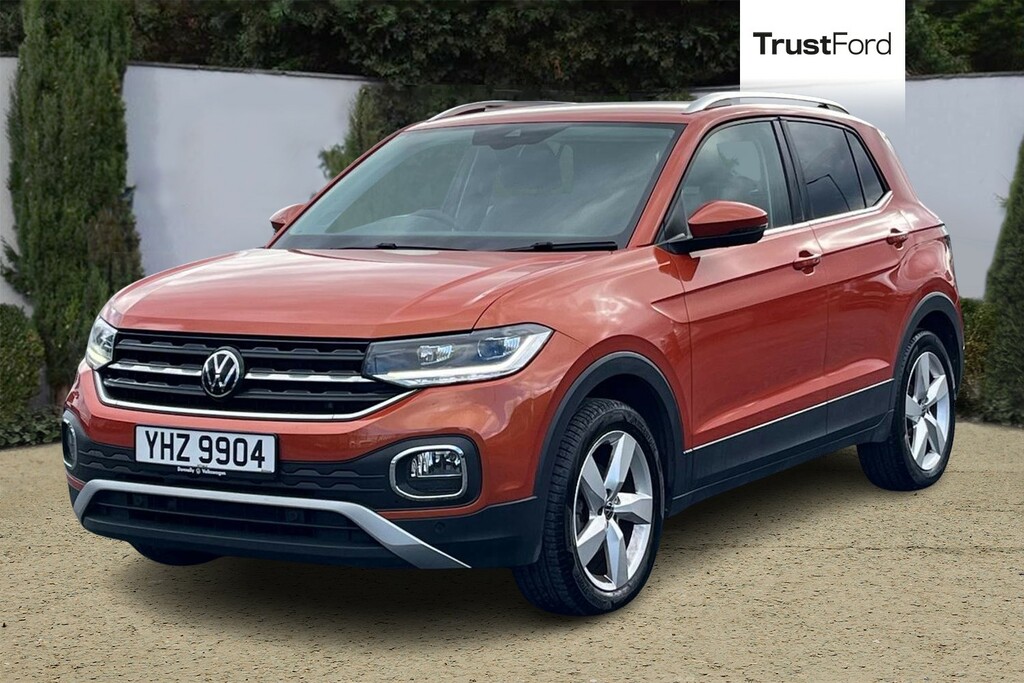 Volkswagen T-Cross 1.0 Tsi 110 Sel Dsg - Parking Sensors Sat Nav YHZ9904 Orange #5