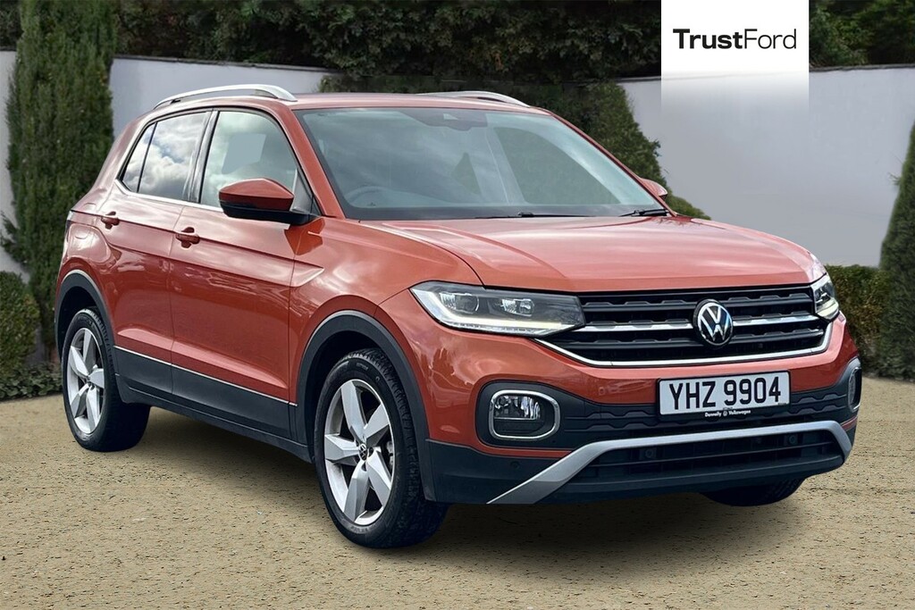 Volkswagen T-Cross 1.0 Tsi 110 Sel Dsg - Parking Sensors Sat Nav Orange