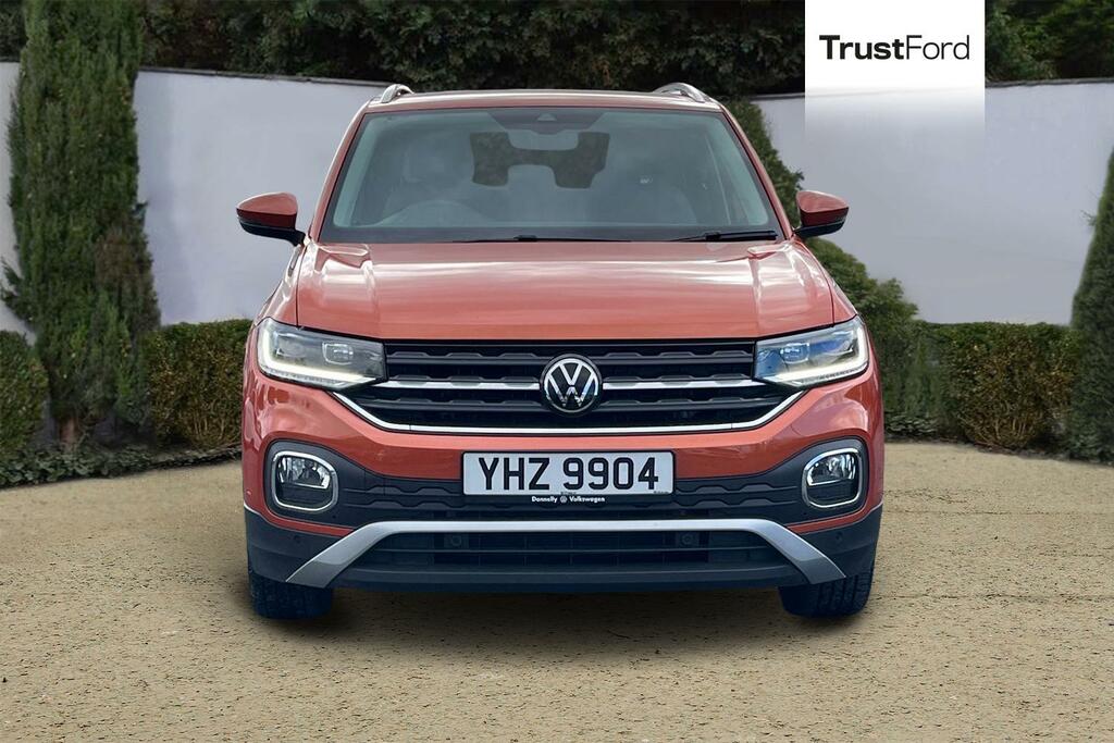Volkswagen T-Cross 1.0 Tsi 110 Sel Dsg - Parking Sensors Sat Nav YHZ9904 Orange #6