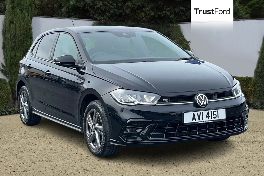Volkswagen Polo 1.0 Tsi 115 R-line Dsg - Sat Nav Parking Senso Black