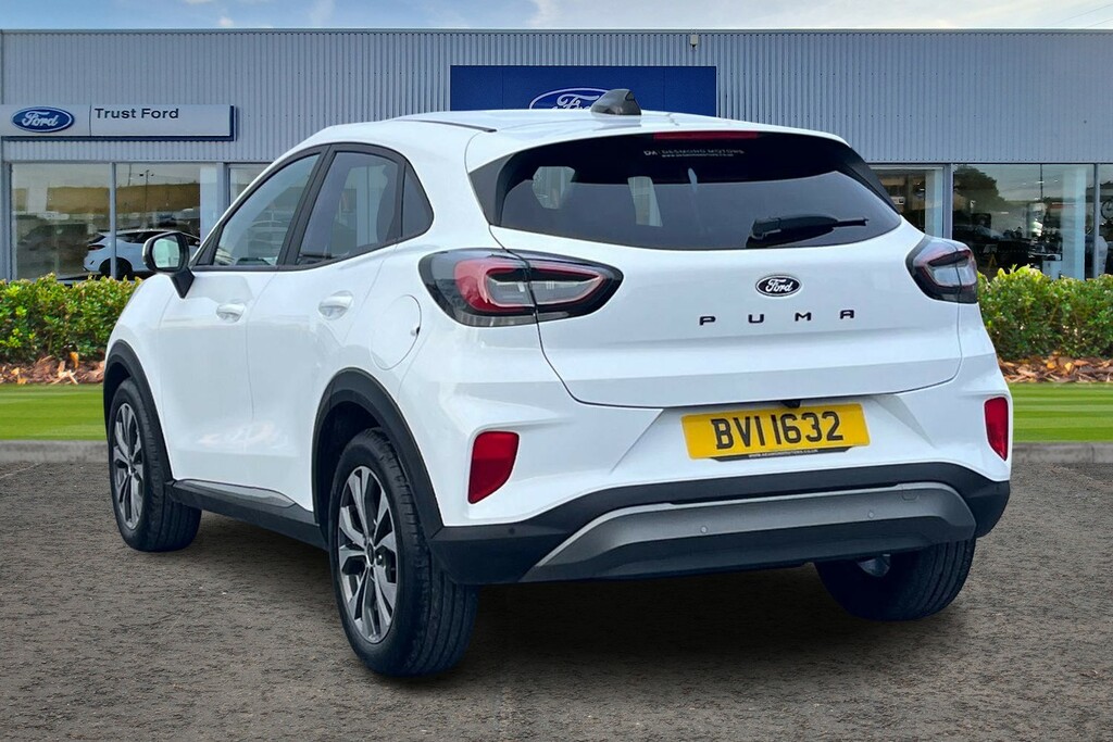 Ford Puma 1.0 Ecoboost Hybrid Mhev Titanium - Rear Camer BVI1632 White #2