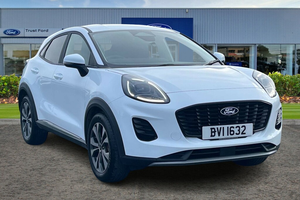 Ford Puma 1.0 Ecoboost Hybrid Mhev Titanium - Rear Camer White