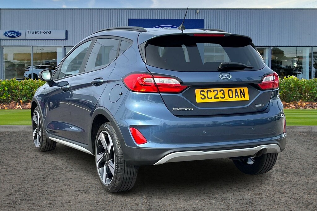 Ford Fiesta 1.0T Ecoboost Mhev Active Edition Hatchback Pe SC23OAN Blue #2