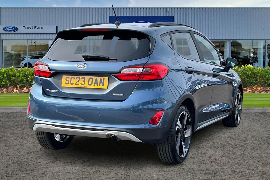 Ford Fiesta 1.0T Ecoboost Mhev Active Edition Hatchback Pe SC23OAN Blue #4