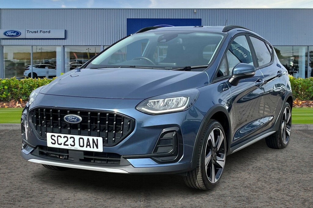 Ford Fiesta 1.0T Ecoboost Mhev Active Edition Hatchback Pe SC23OAN Blue #5
