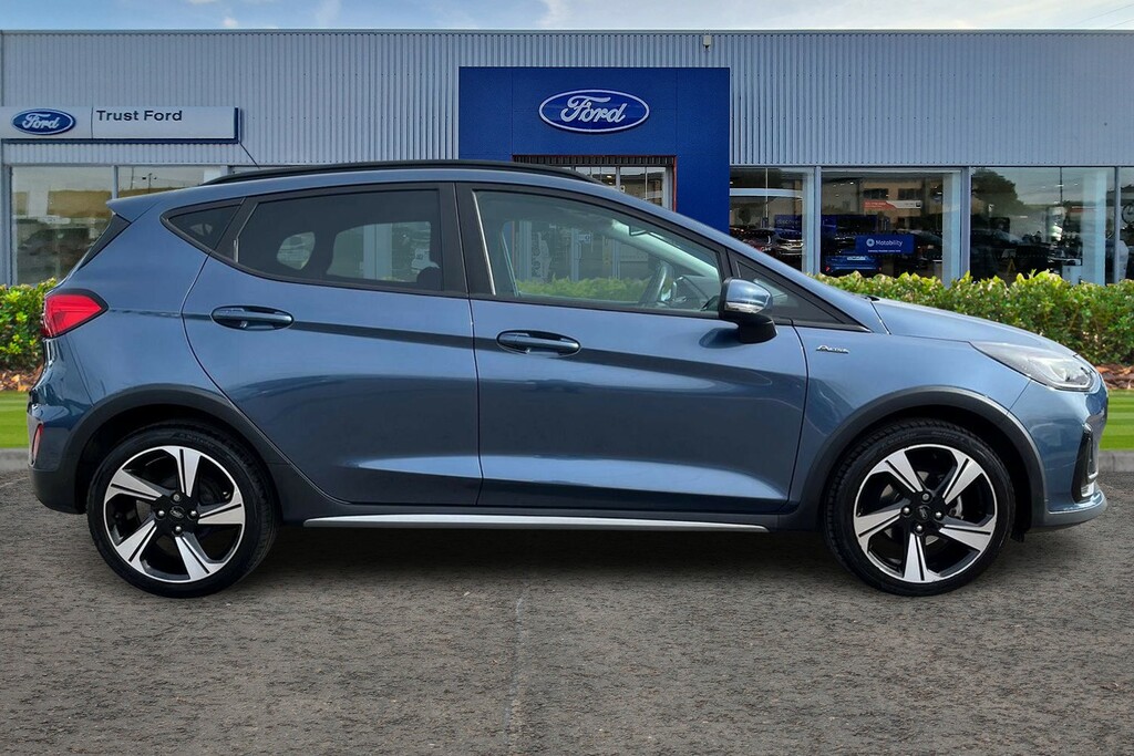 Ford Fiesta 1.0T Ecoboost Mhev Active Edition Hatchback Pe SC23OAN Blue #3