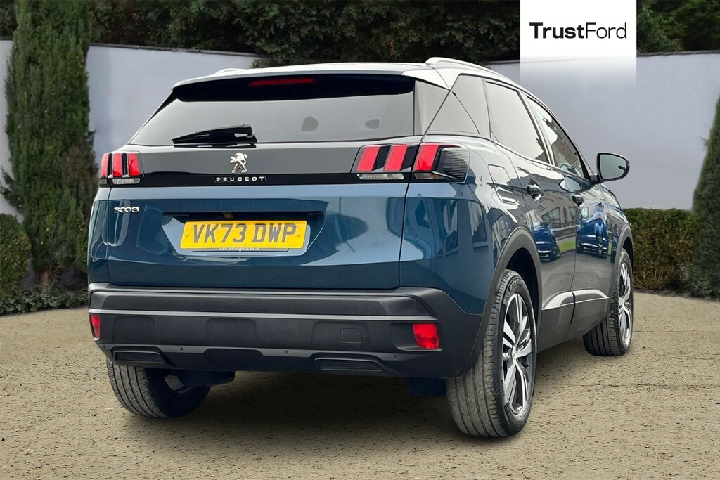 Peugeot 3008 1.2 Puretech Active Premium Suv Eat E VK73DWP Blue #4