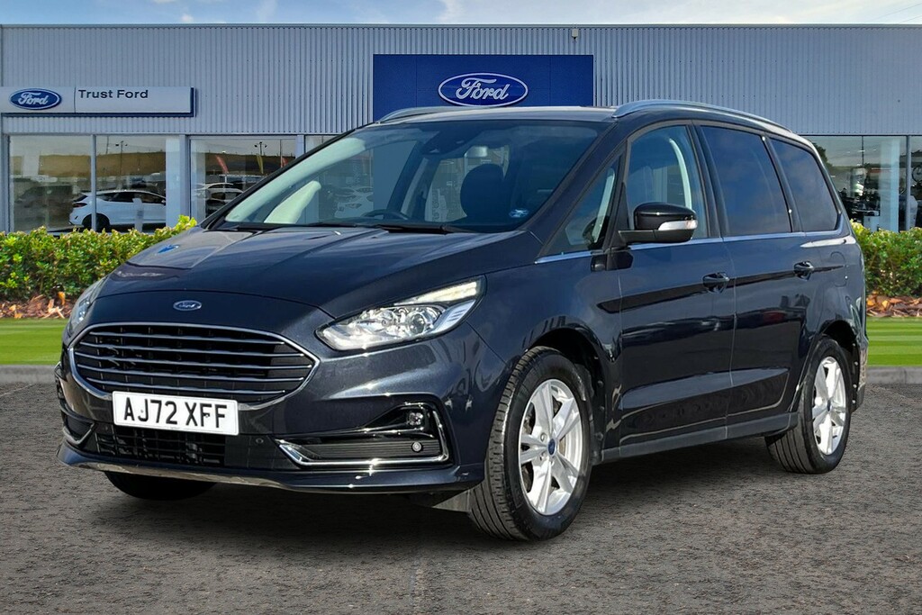 Ford Galaxy 2.5 Fhev 190 Titanium Cvt AJ72XFF Blue #5