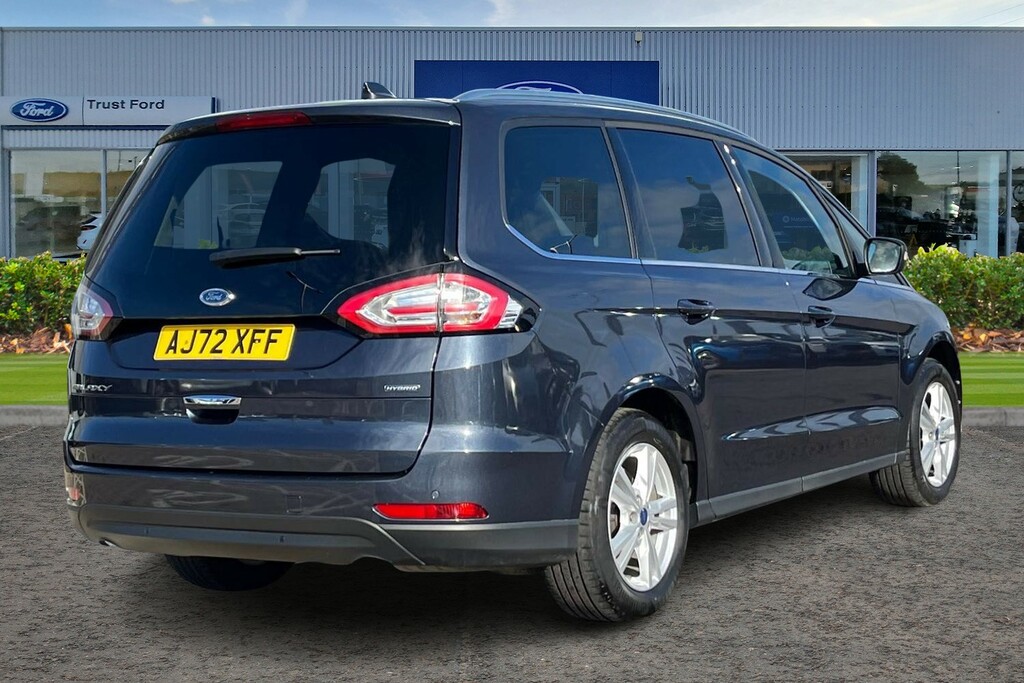 Ford Galaxy 2.5 Fhev 190 Titanium Cvt AJ72XFF Blue #4
