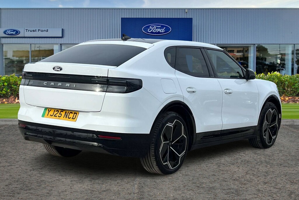 Ford Capri 250Kw Premium 79Kwh Awd YJ25NCD White #4
