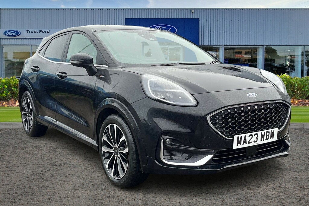 Ford Puma 1.0 Ecoboost Hybr Mhev 155 St-line Vignale Dct Black