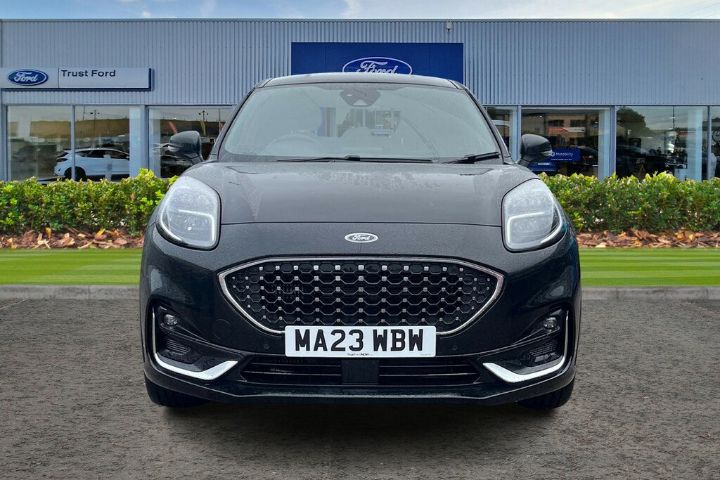 Ford Puma 1.0 Ecoboost Hybr Mhev 155 St-line Vignale Dct MA23WBW Black #6