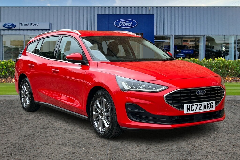 Ford Focus 1.0 Ecoboost Hybrid Mhev Titanium Red