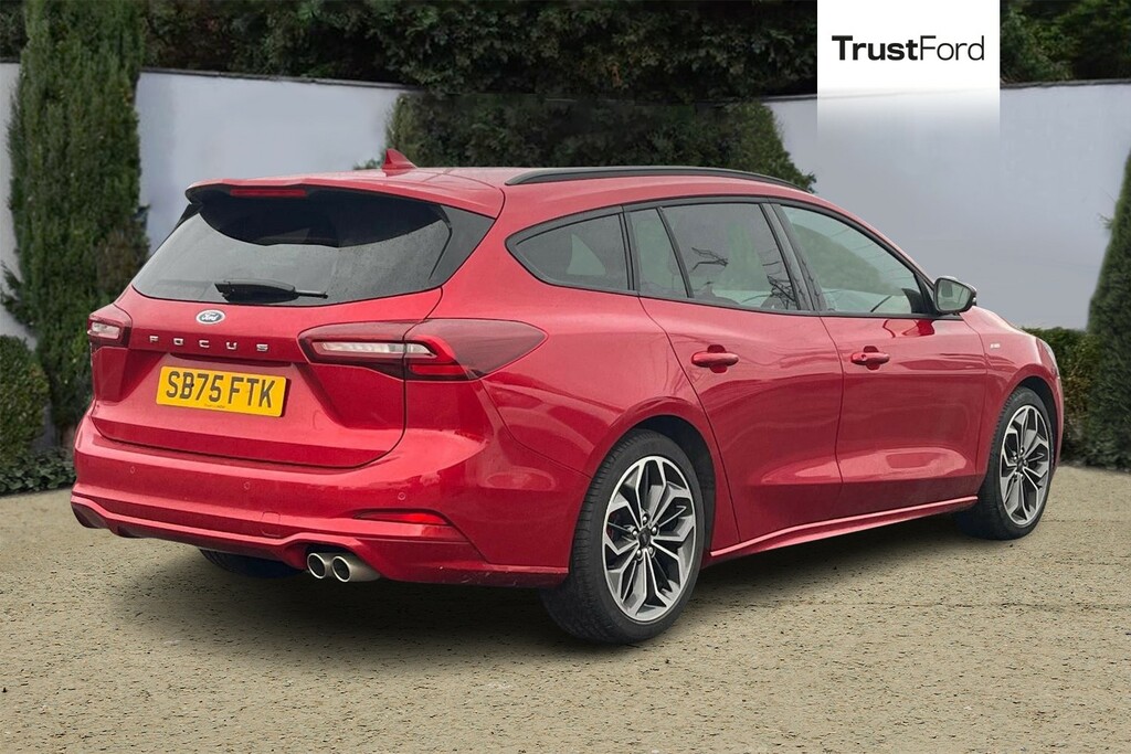 Ford Focus 1.0T Ecoboost Mhev St-line X Estate Hyb SB75FTK Red #4
