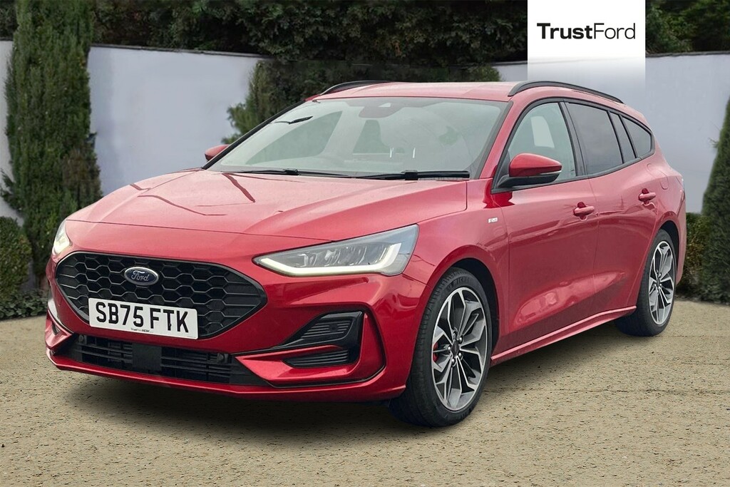 Ford Focus 1.0T Ecoboost Mhev St-line X Estate Hyb SB75FTK Red #5