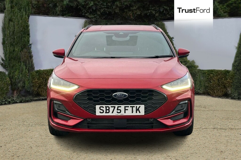 Ford Focus 1.0T Ecoboost Mhev St-line X Estate Hyb SB75FTK Red #6