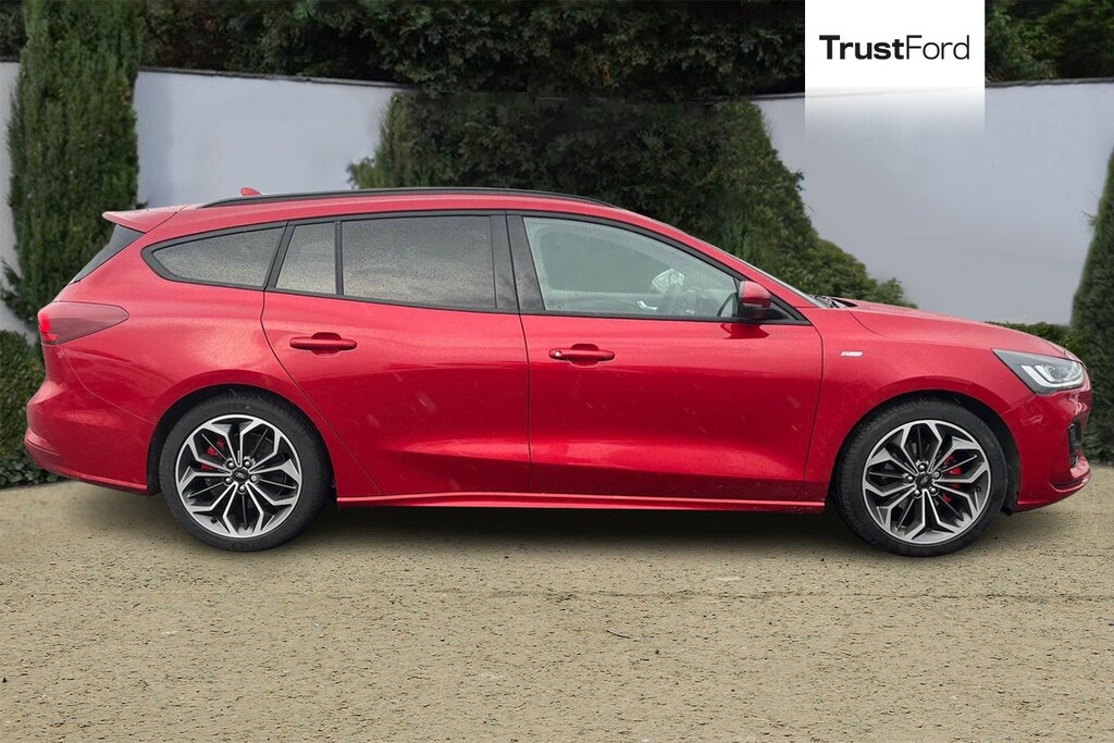 Ford Focus 1.0T Ecoboost Mhev St-line X Estate Hyb SB75FTK Red #3