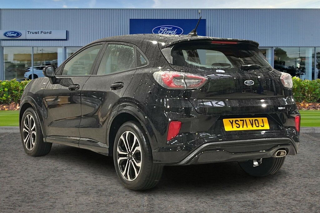 Ford Puma 1.0T Ecoboost Mhev St-line Suv Dct Euro YS71VOJ Black #2