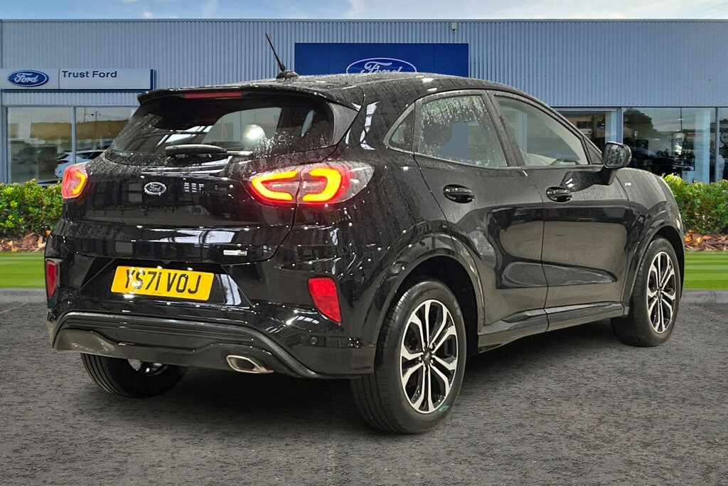 Ford Puma 1.0T Ecoboost Mhev St-line Suv Dct Euro YS71VOJ Black #4