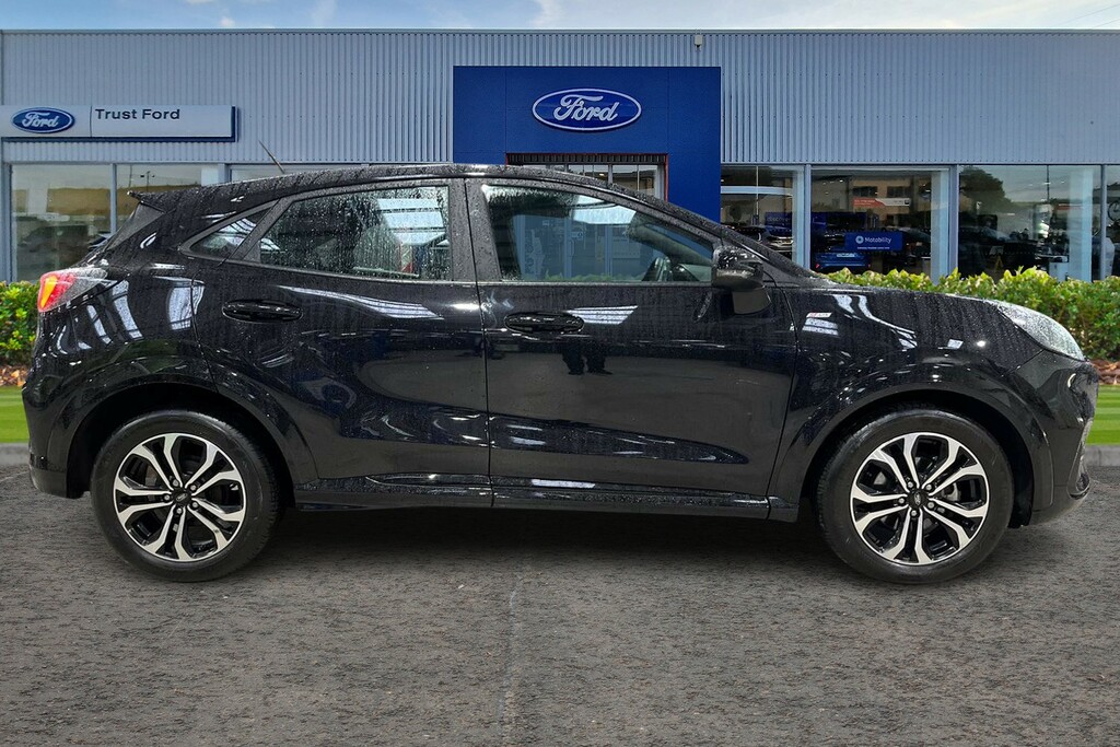 Ford Puma 1.0T Ecoboost Mhev St-line Suv Dct Euro YS71VOJ Black #3