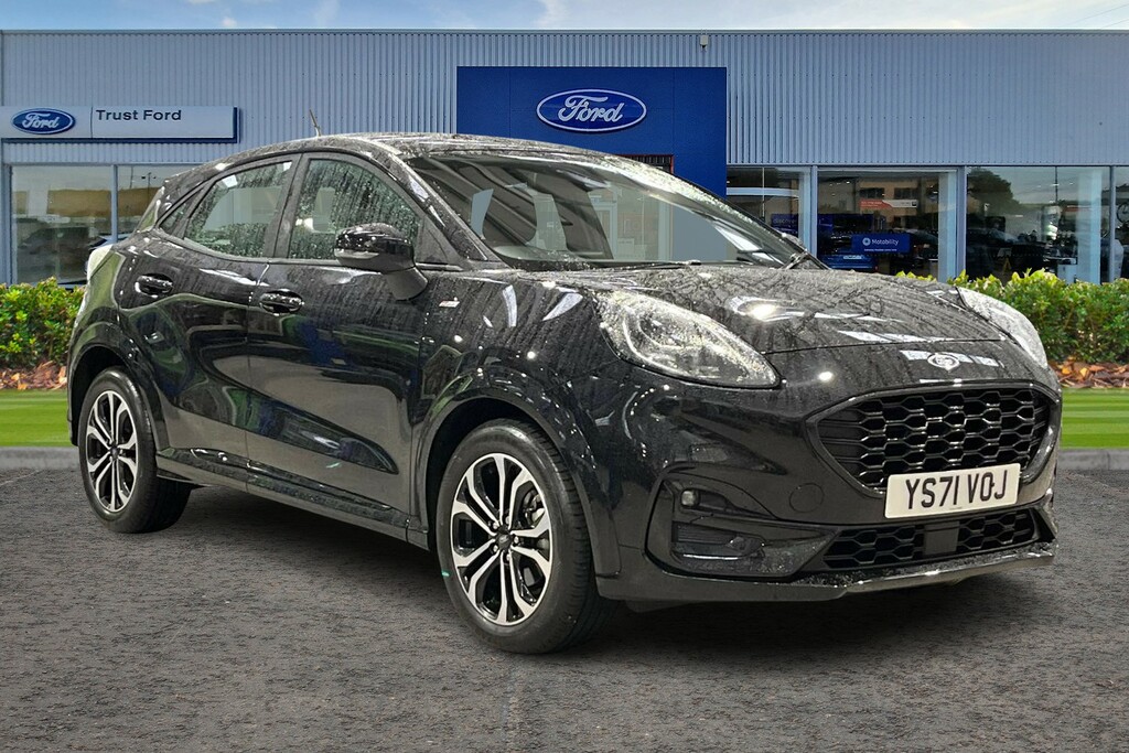 Ford Puma 1.0T Ecoboost Mhev St-line Suv Dct Euro Black