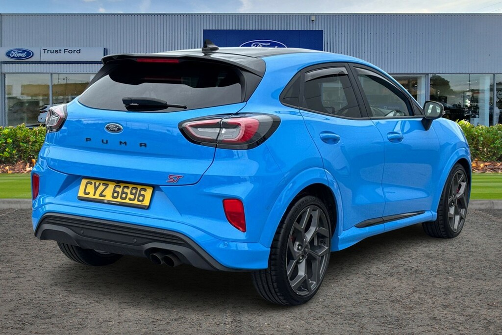 Ford Puma 1.0 Ecoboost Hybrid Mhev St Dct CYZ6696 Blue #4