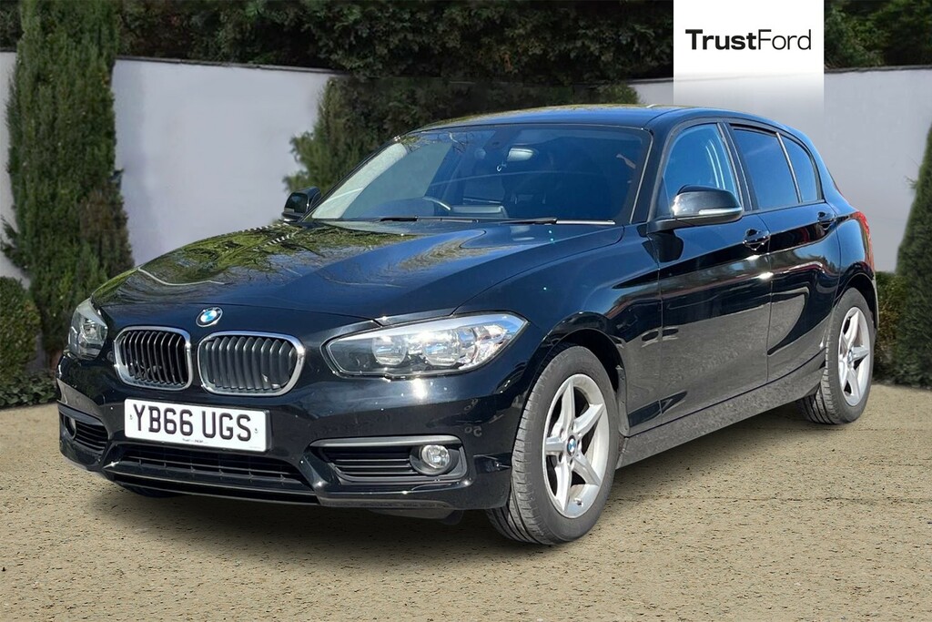 BMW 1 Series 116D Efficientdynamics Plus Genuine Low Miles YB66UGS Black #5