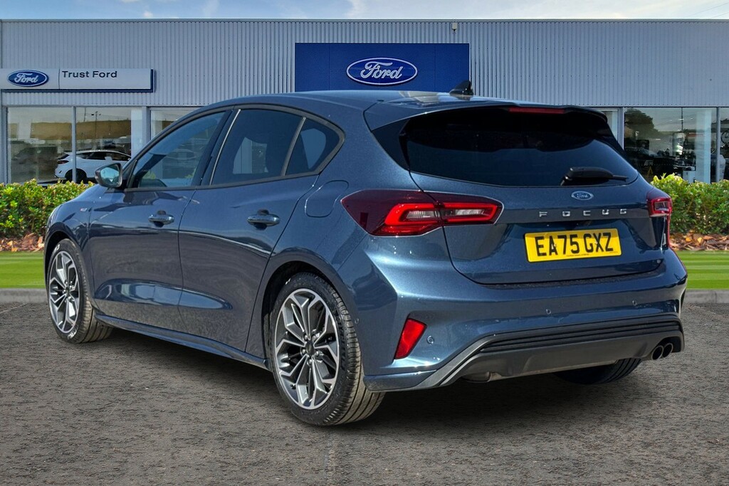 Ford Focus 1.0 Ecoboost Hybrid Mhev 155 St-line X EA75GXZ Blue #2