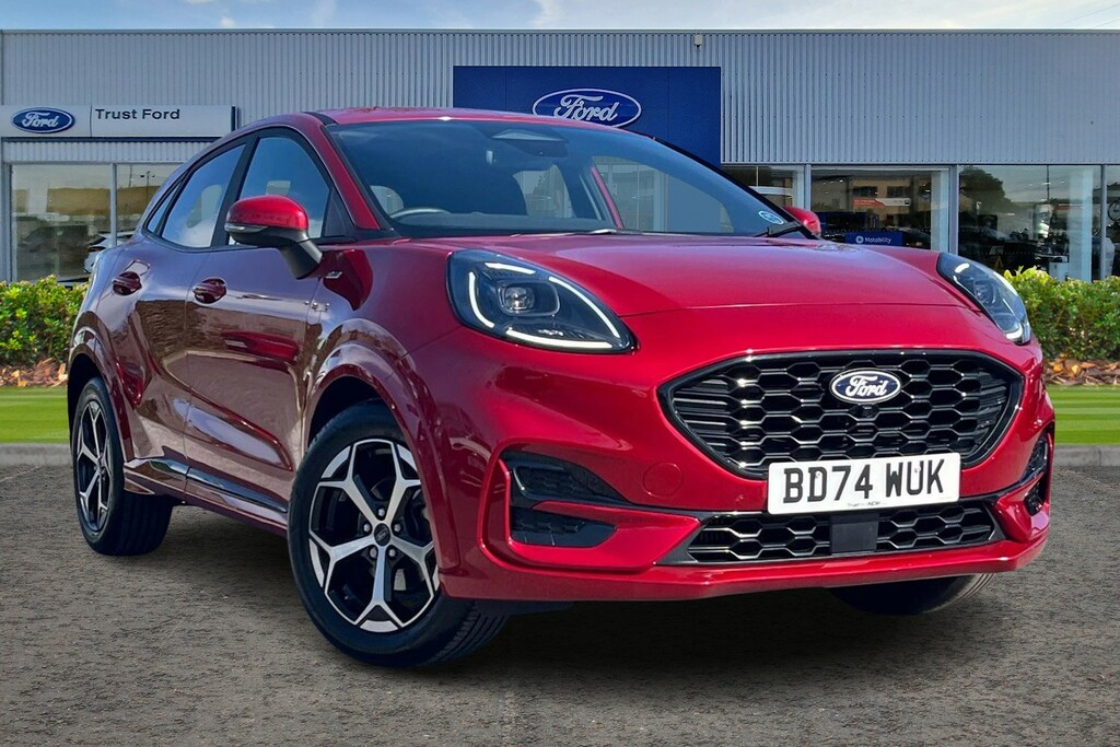 Ford Puma 1.0 Ecoboost Hybrid Mhev St-line Sync 4 - B Red