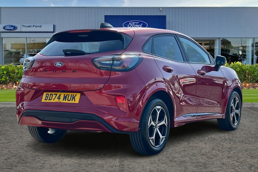 Ford Puma 1.0 Ecoboost Hybrid Mhev St-line Sync 4 - B BD74WUK Red #4