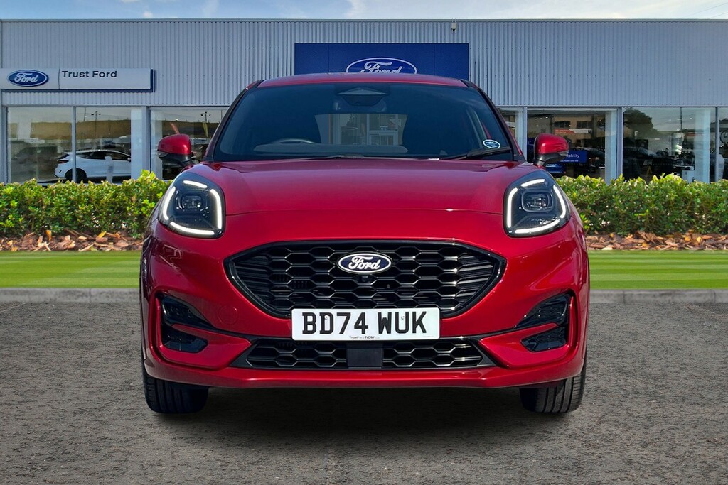 Ford Puma 1.0 Ecoboost Hybrid Mhev St-line Sync 4 - B BD74WUK Red #6