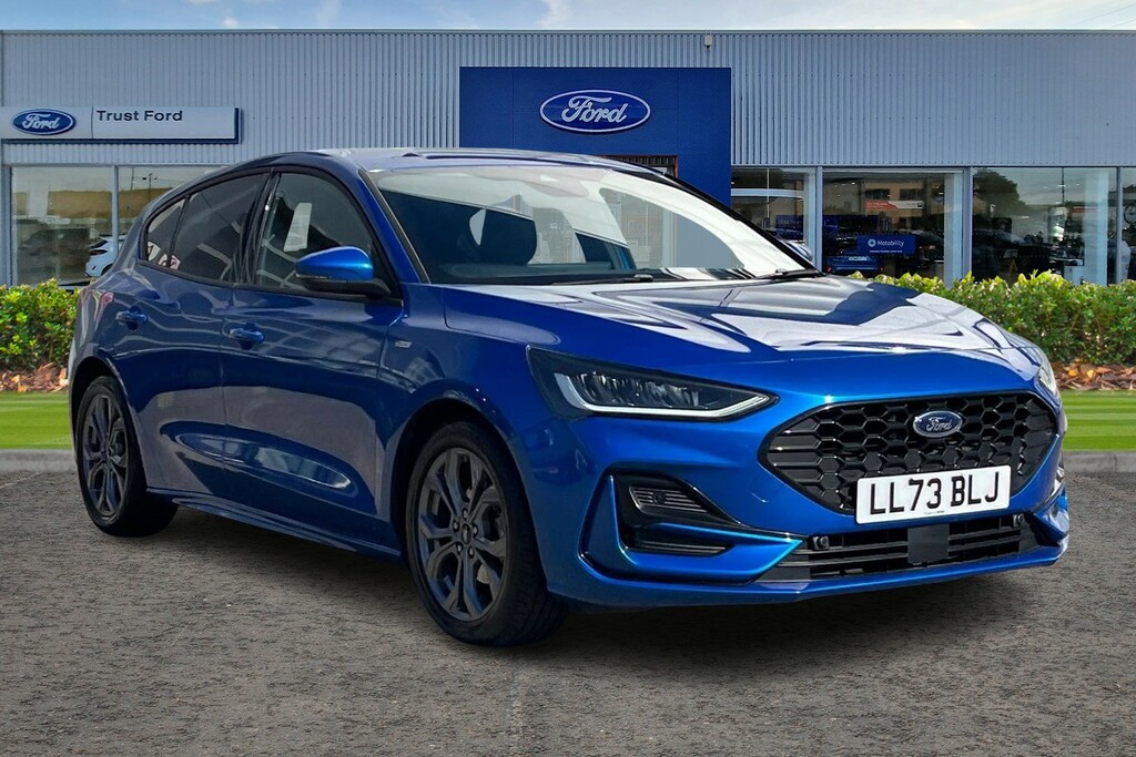 Ford Focus 1.0T Ecoboost St-line Hatchback Blue