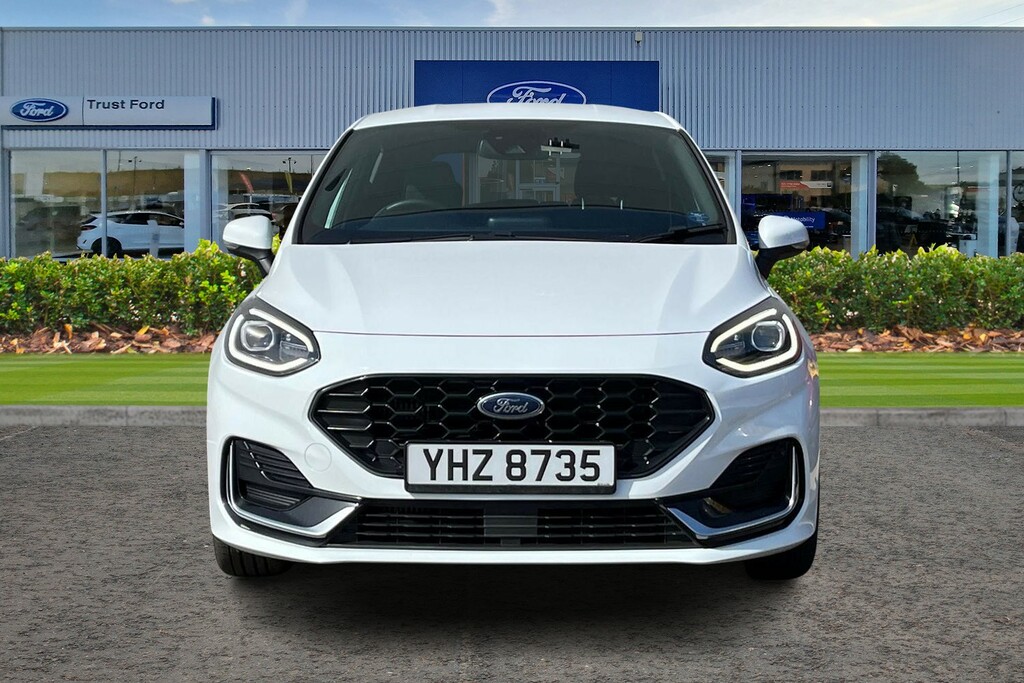 Ford Fiesta 1.0 Ecoboost St-line Vignale YHZ8735 White #6